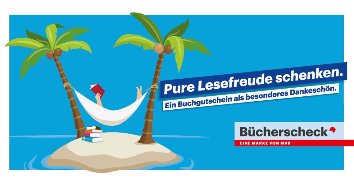 Person lesend auf Hängematte - pure Lesefreude schenken